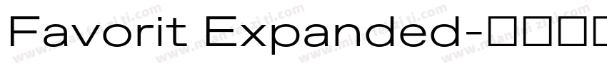 Favorit Expanded字体转换